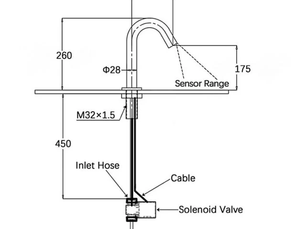 Billede 2 - Elektronisk vandhane – 1 hul