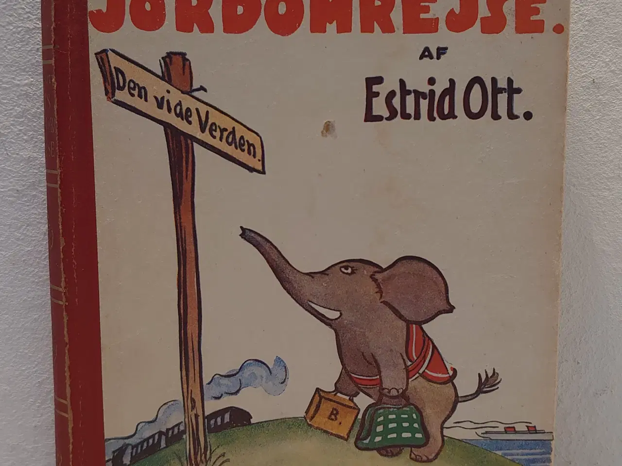 Billede 1 - Estrid Ott: Bimbis store Jordomrejse.1937