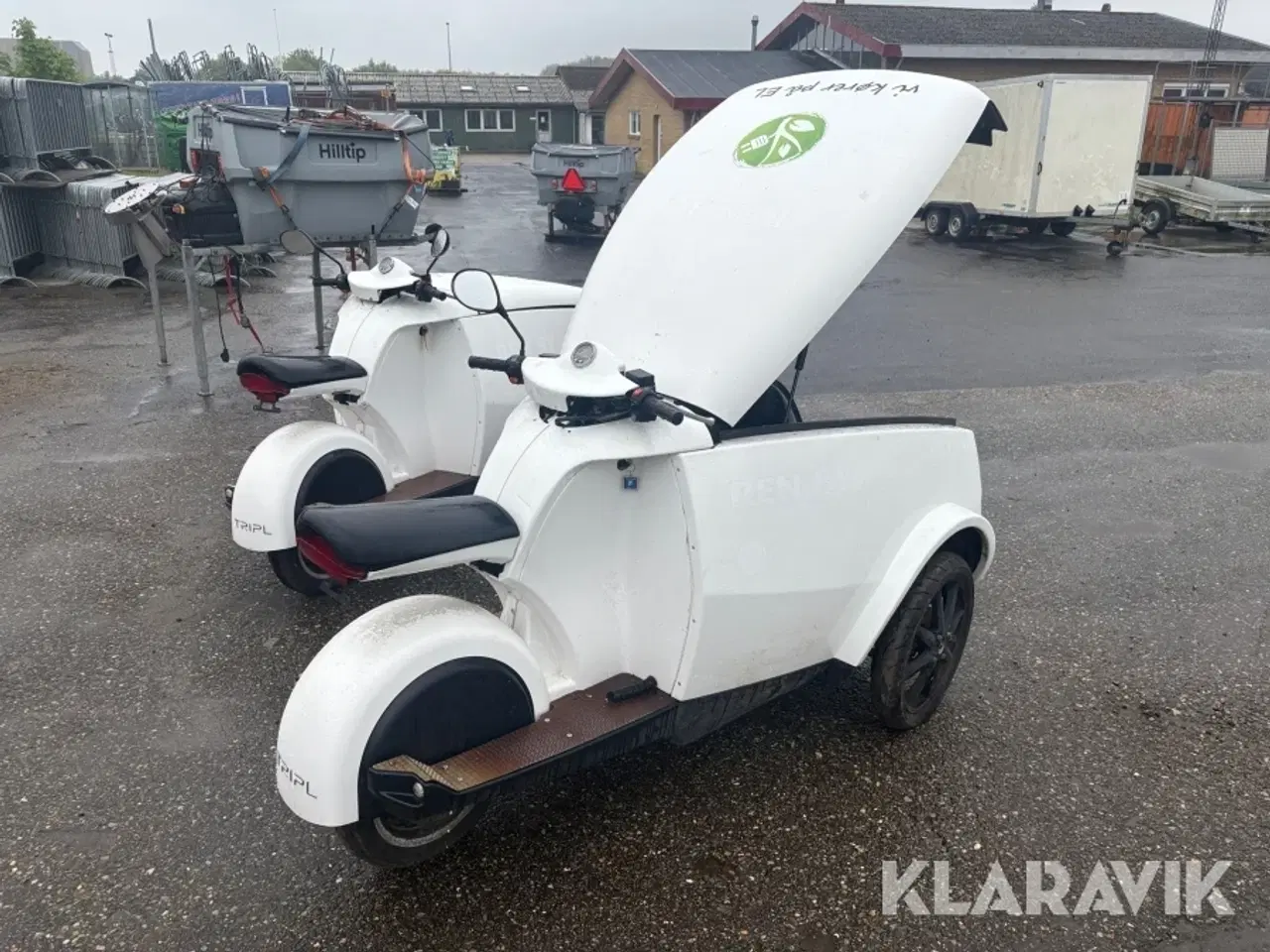 Billede 5 - Fragtscooter Tripl A3 T15 elektrisk 3-hjulet 2 styk