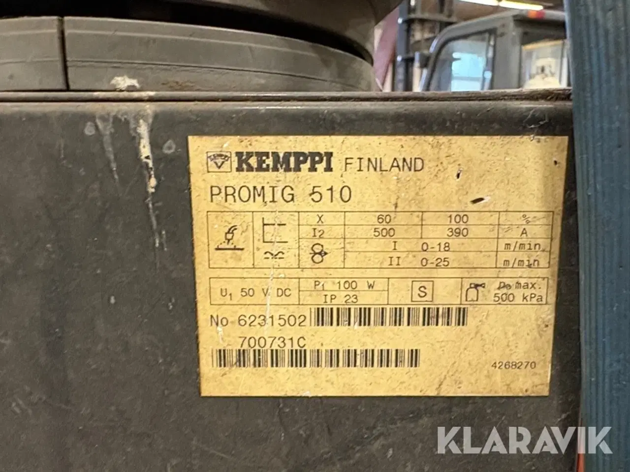 Billede 5 - Svejsemaskine Kemppi Pro Cool 10, Pro 3000 og Pro MIG 510