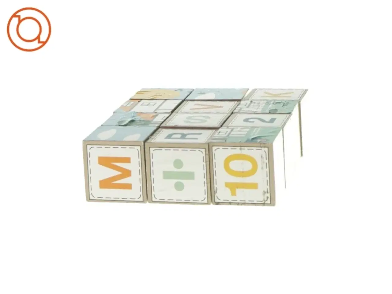 Billede 2 - Puslespillets klodser fra Magni (str. Klods: 5 x 5 x 5 cm)