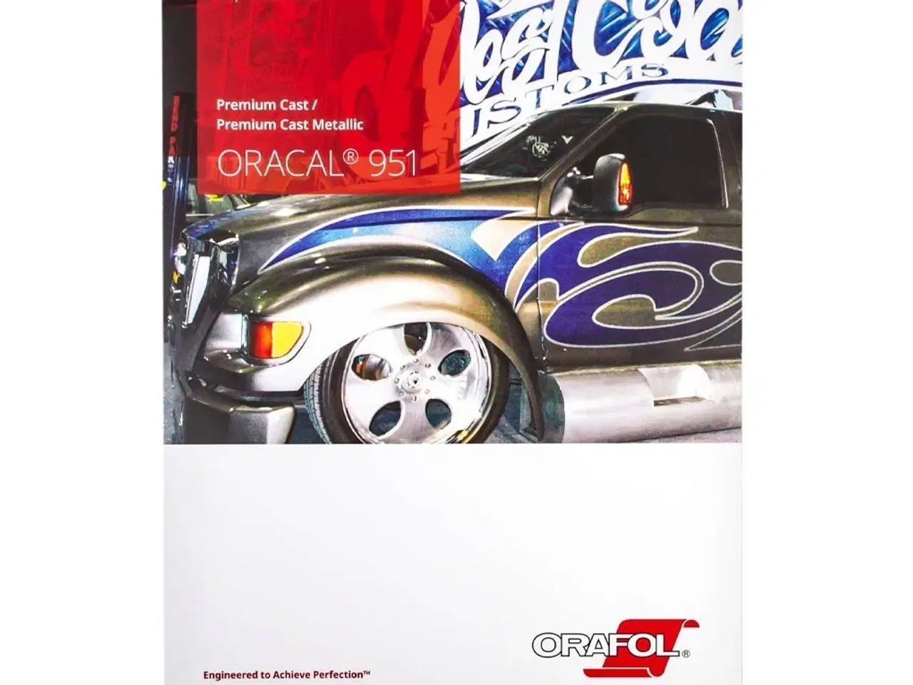 Billede 1 - Oracal 951 Farvekort