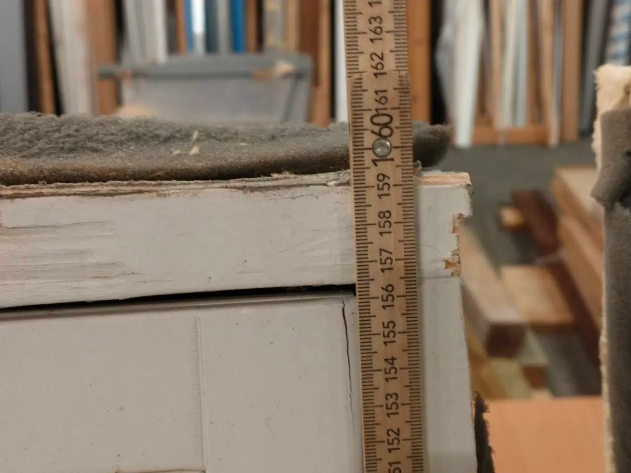 Billede 9 - Gamle trævinduer med mønstret glas