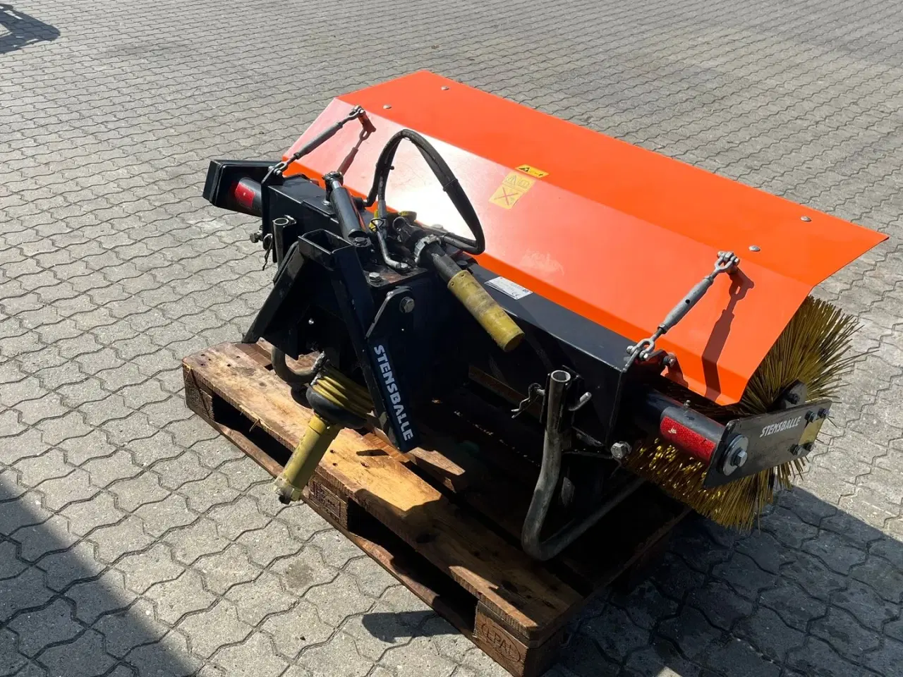Billede 3 - GMR Stensballe ff1300 130cm mekanisk kost hydraulisk sving