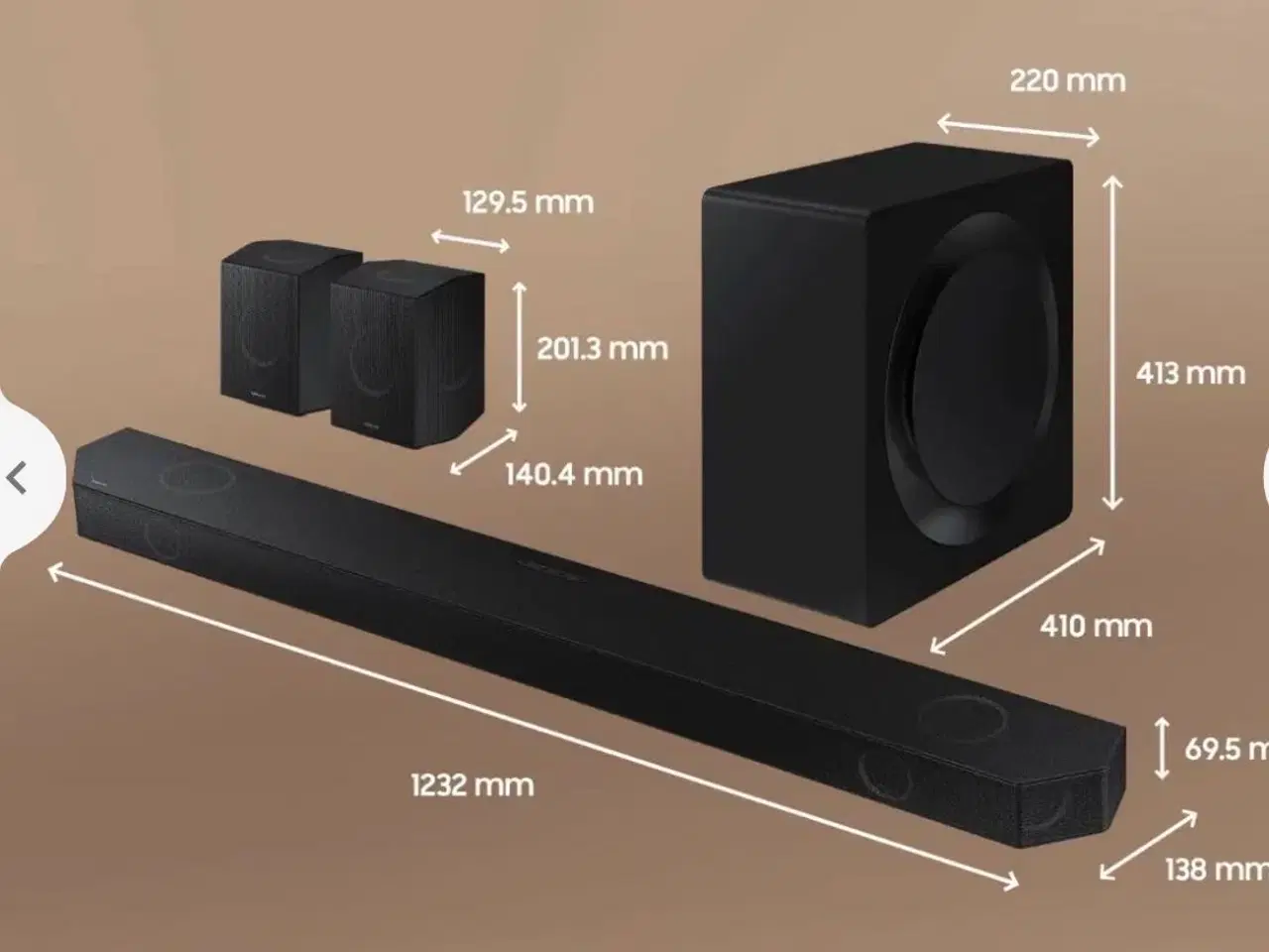 Billede 1 - soundbar med 23 højtalere 