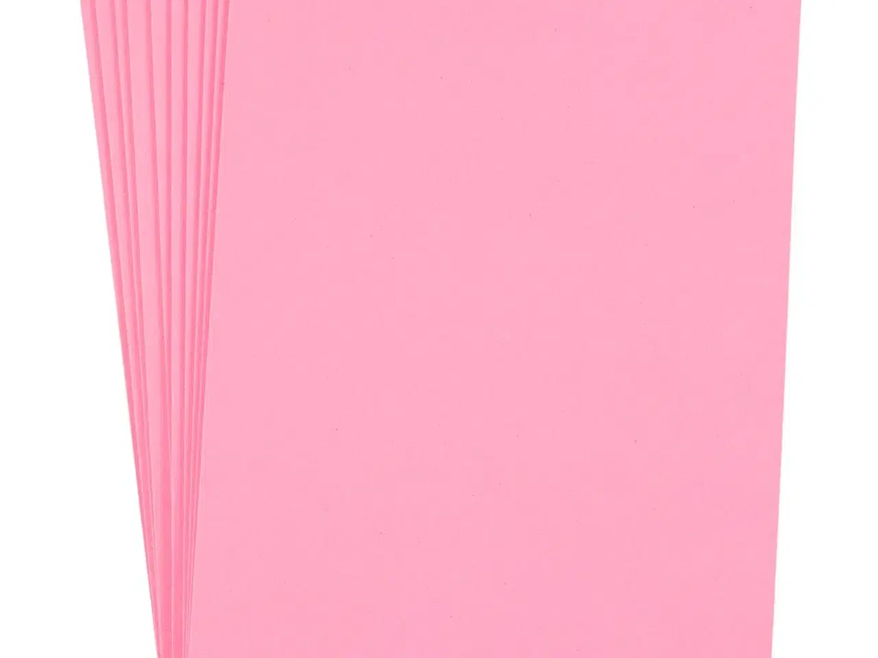 Billede 1 - Mosgummi Ark, A4, ark 210x297 mm, tykkelse 2 mm, rosa, 10 ark/ 1 pk.
