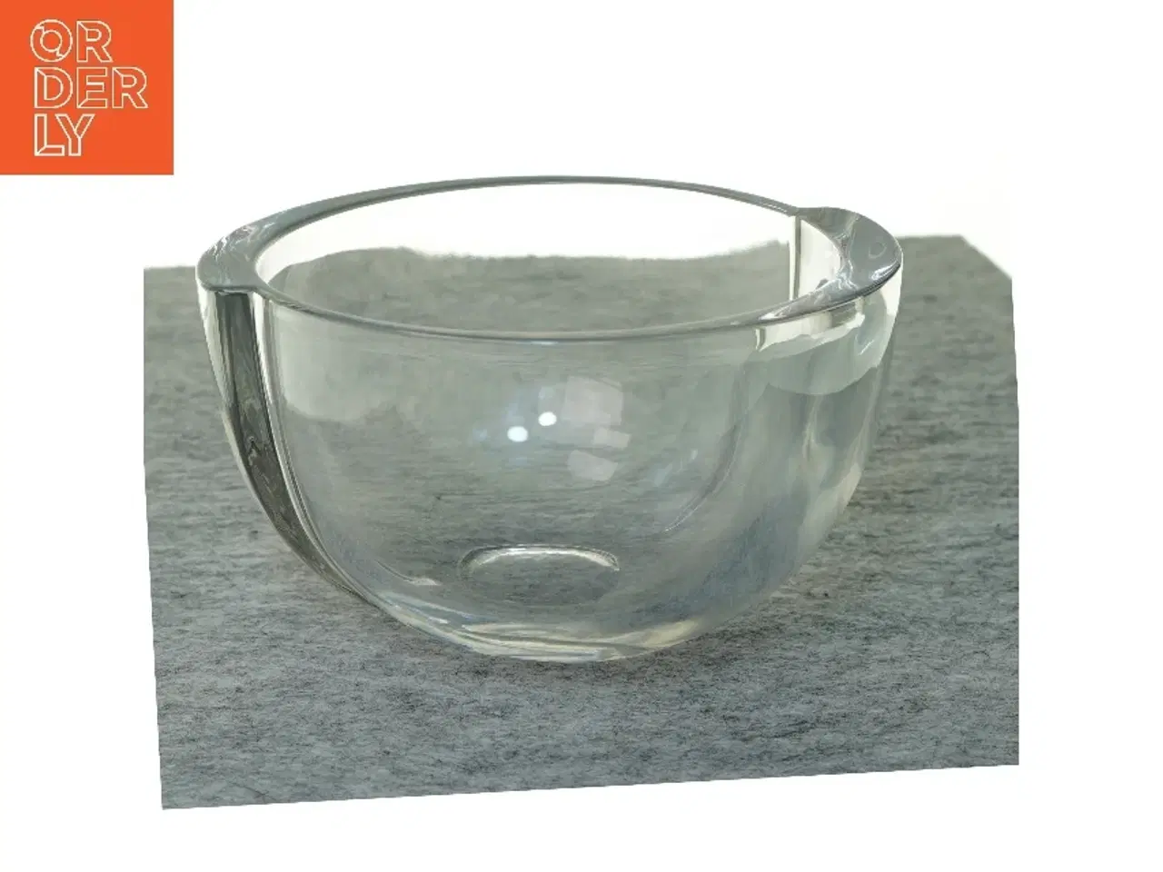 Billede 1 - Skål i glas (str. 16 x 10 cm)