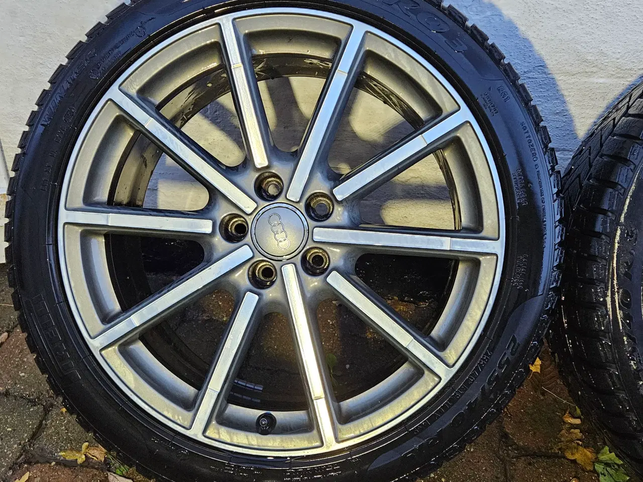 Billede 4 - Audi alufælge 19" med Pirelli vinterdæk 