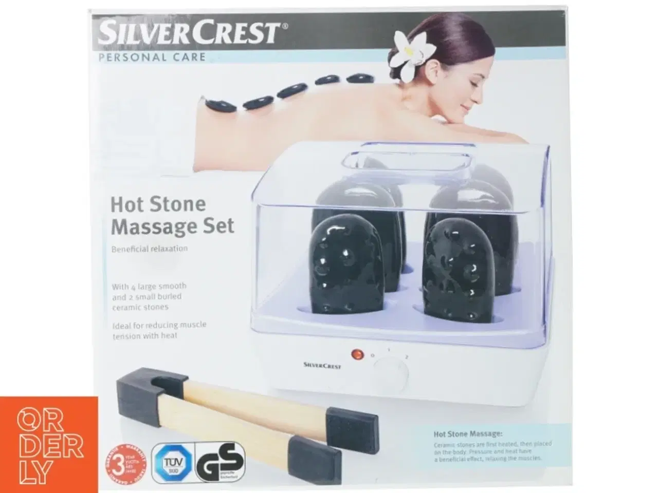 Billede 1 - Hotstone massage sæt fra Silver Crest (str. 30 x 17 x 29 cm)