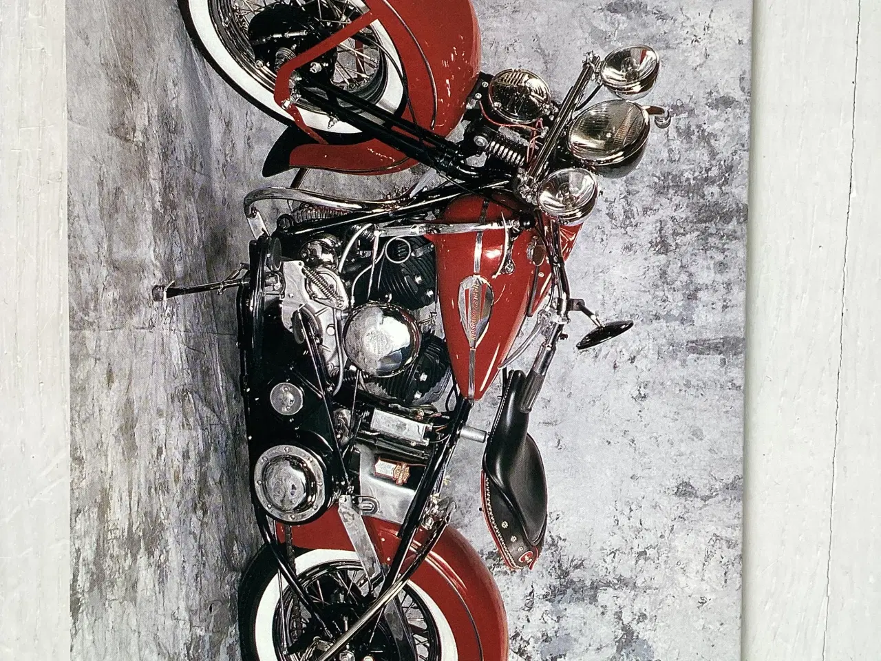 Billede 19 - Kort- postkort af Harley Davidson motorcykler 