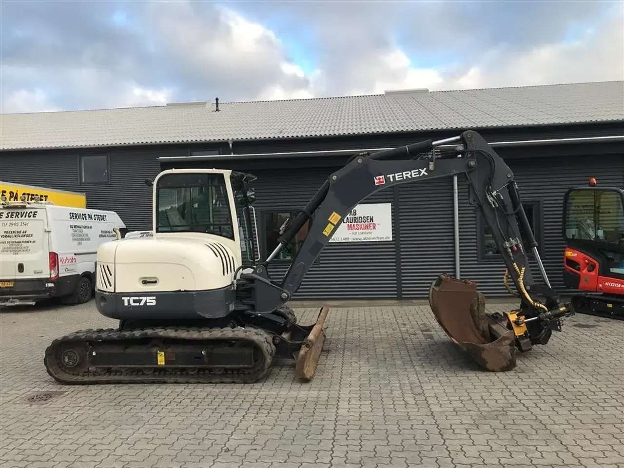 Billede 1 - Terex TC 75 Engcon rotortilt