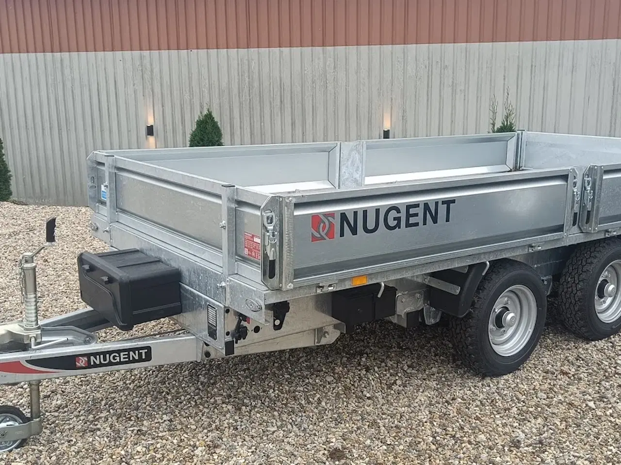 Billede 1 - Nugent T3718H tip trailer Klar til leveringen