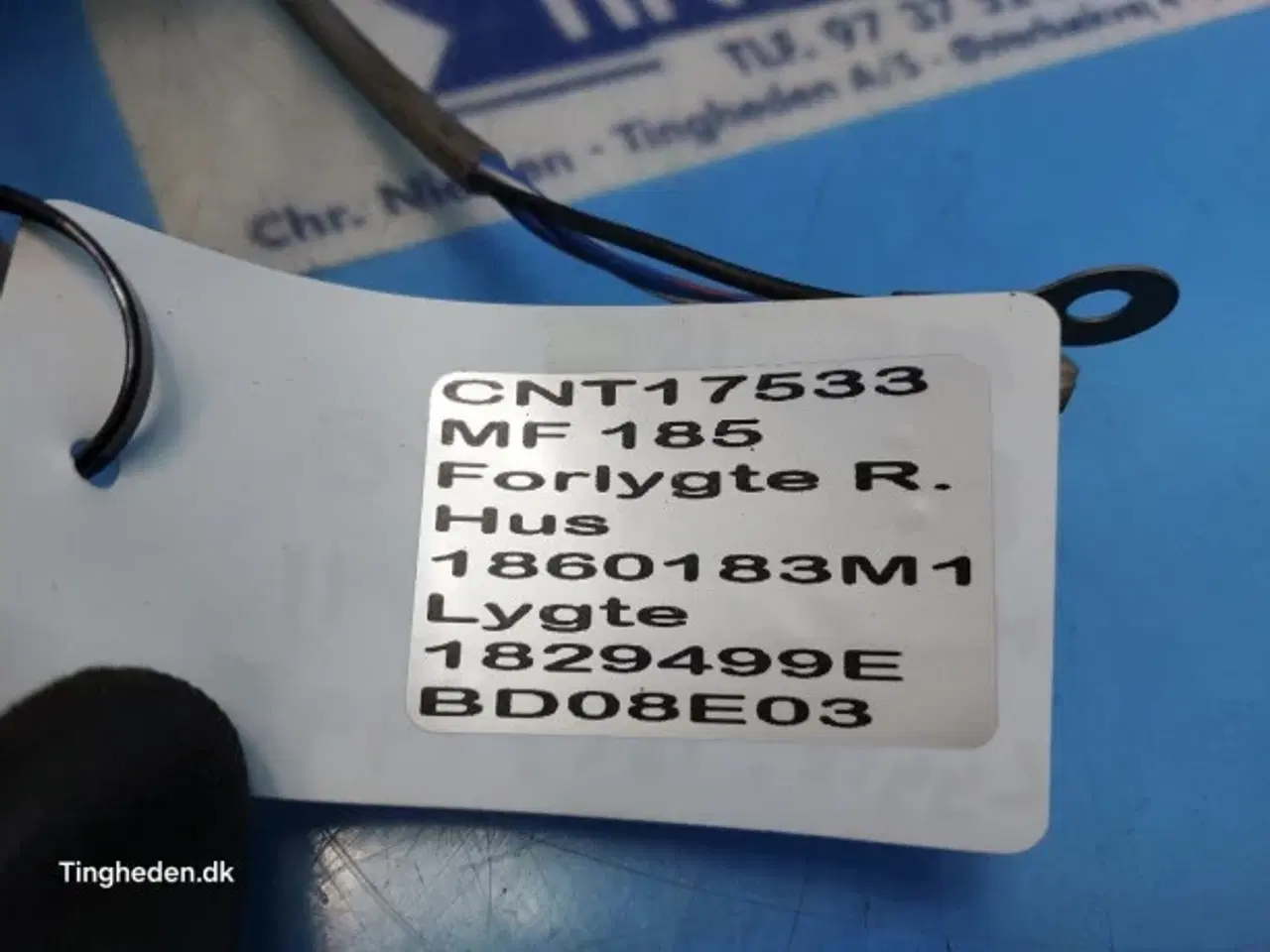 Billede 10 - Massey Ferguson 185 Forlygte R. 1860183M1