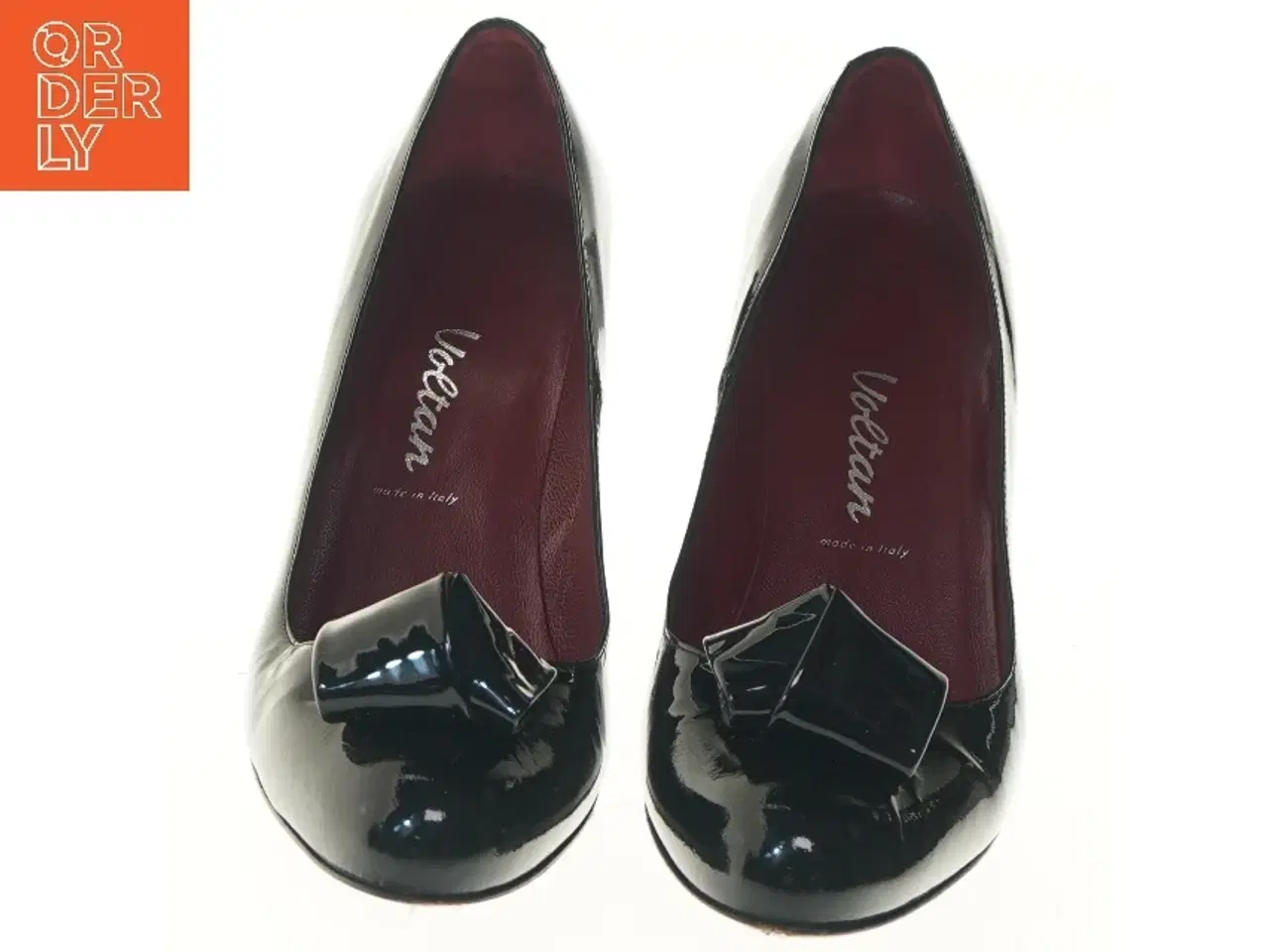 Billede 5 - Sort stilletos med sløjfe (str. 40,5 )