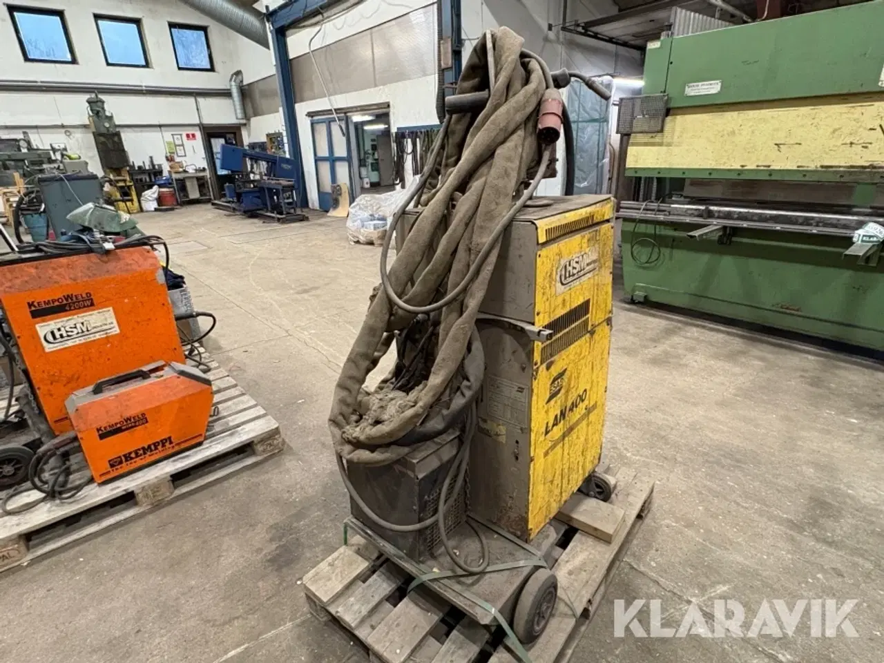 Billede 3 - Svejsemaskine ESAB LAN 400 & A10 MEH 44