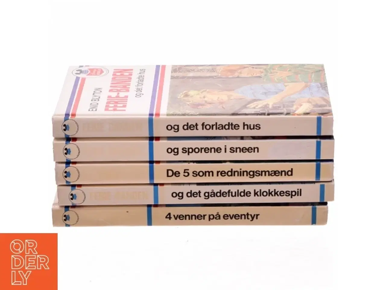 Billede 4 - 5 bøger: FERIEBANDEN OG DE FEM AF ENID BLYTON