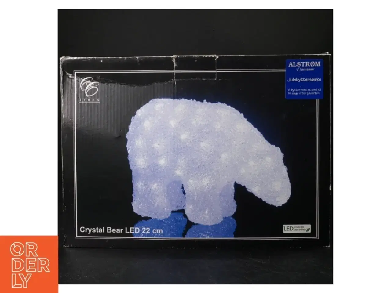 Billede 3 - LED Krystalbjørn fra Trend (str. 22 cm)