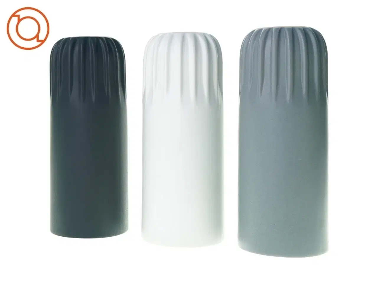 Billede 2 - 3 x vaser fra Hübsch (str. 24 cm )