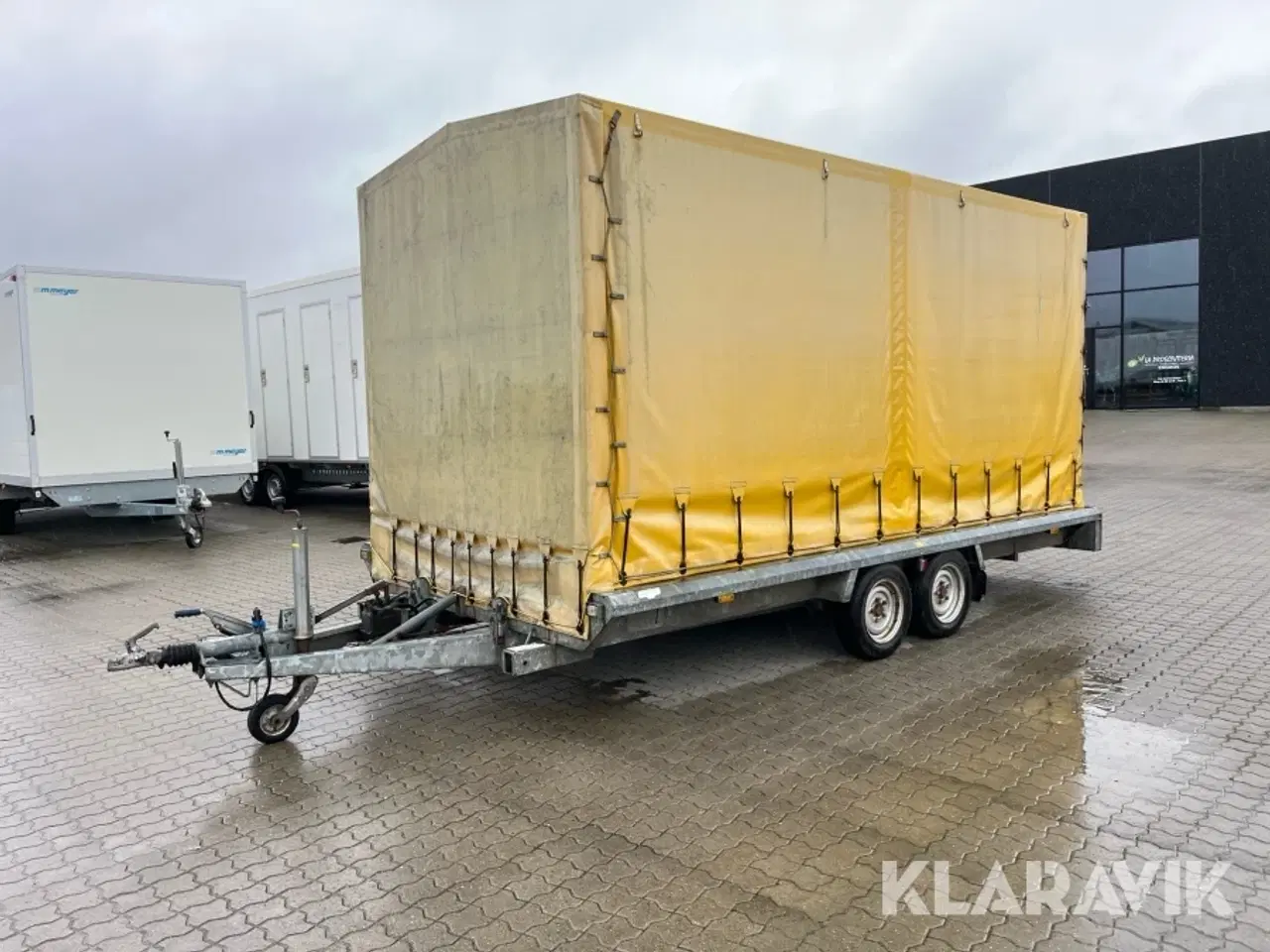 Billede 1 - Lukket autotrailer Hapert