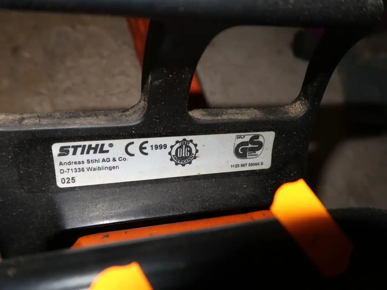 Billede 4 - Motorsav STIHL 025