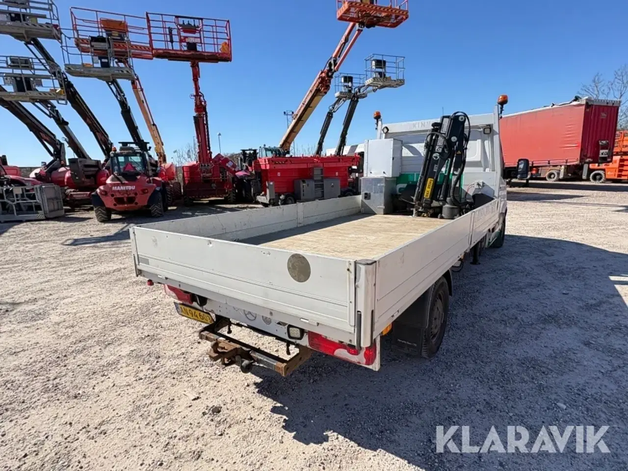 Billede 3 - Ladbil med kran og spil Mercedes-Benz