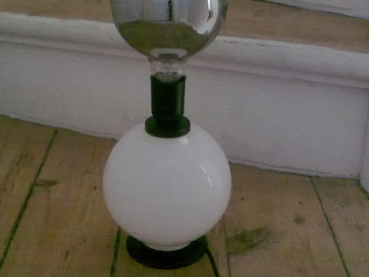 Billede 13 - Opaline kugle bordlampe BRUGSKLAR