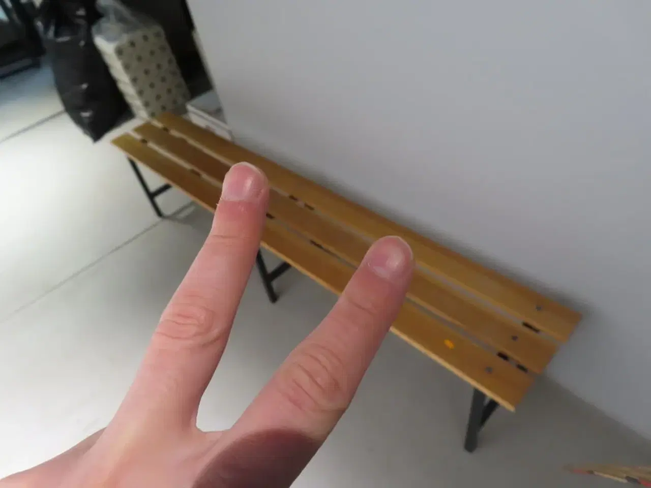 Billede 2 - Bænk fra omklædningsrum