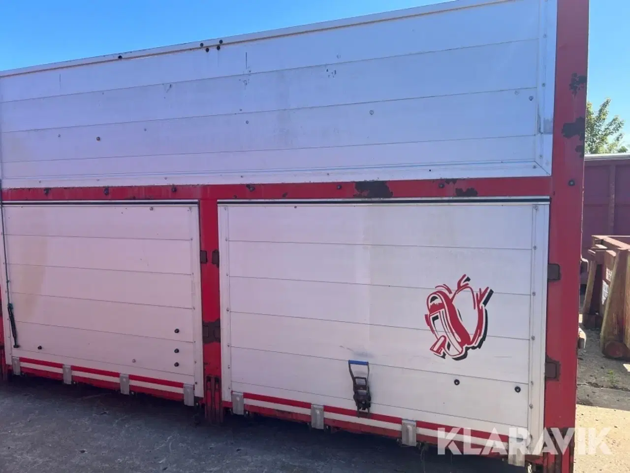 Billede 5 - Korn container med rullepressenning og aluminiums sider