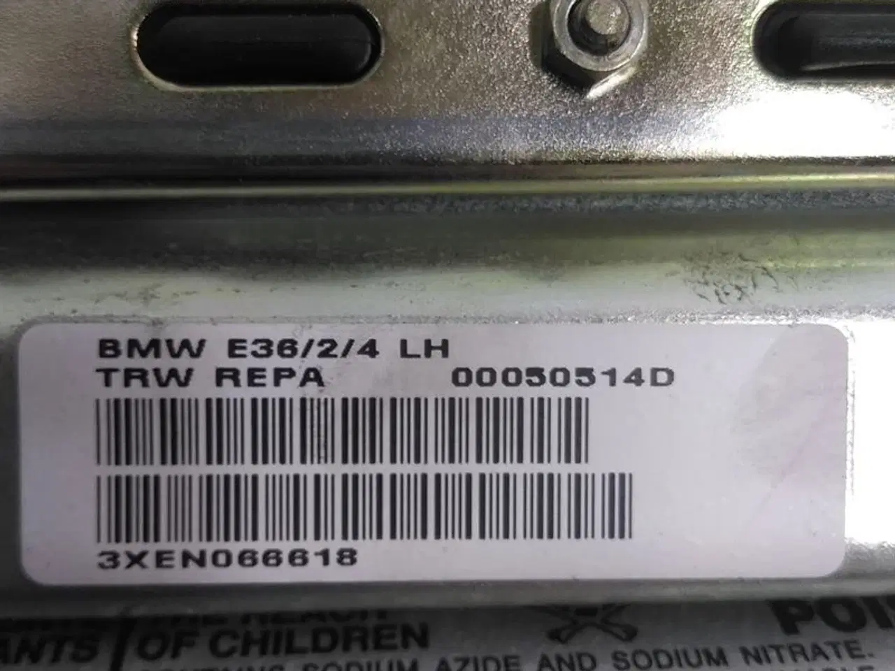 Billede 1 - Passagerairbag i instrumentbord C52139 BMW E36