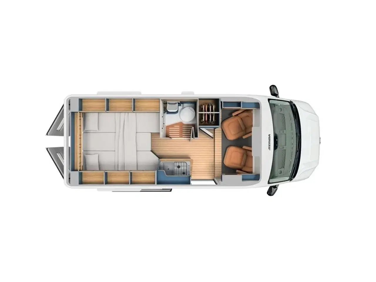 Billede 3 - 2025 - Eriba Car 602   Fantastisk Camper for den modne par fra Hinshøj Caravan