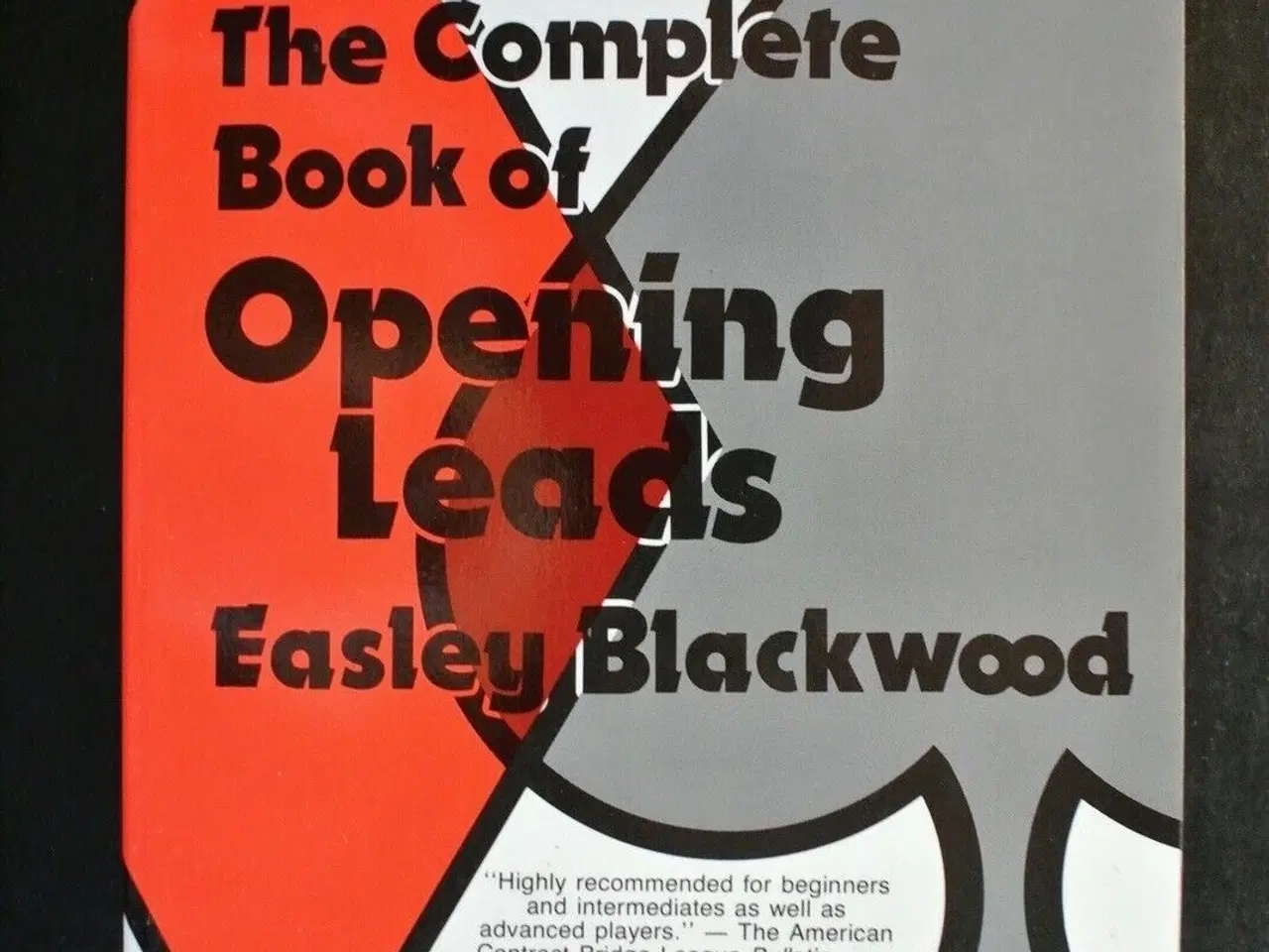Billede 1 - the complete book of opening leads - bridge, by ea