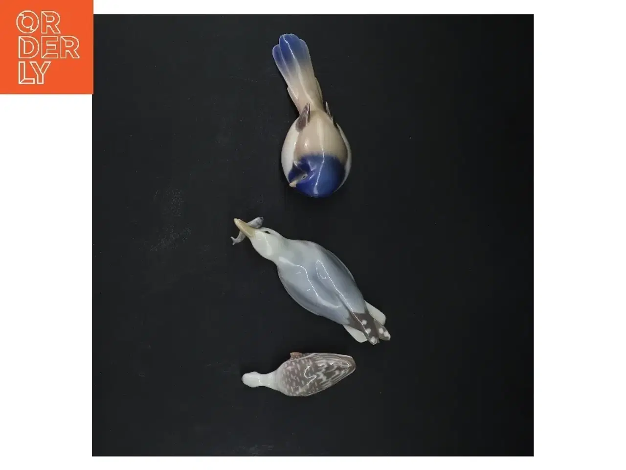 Billede 3 - Porcelænsfuglefiguriner fra Bing Og Grøndal (str. 9-14 cm)