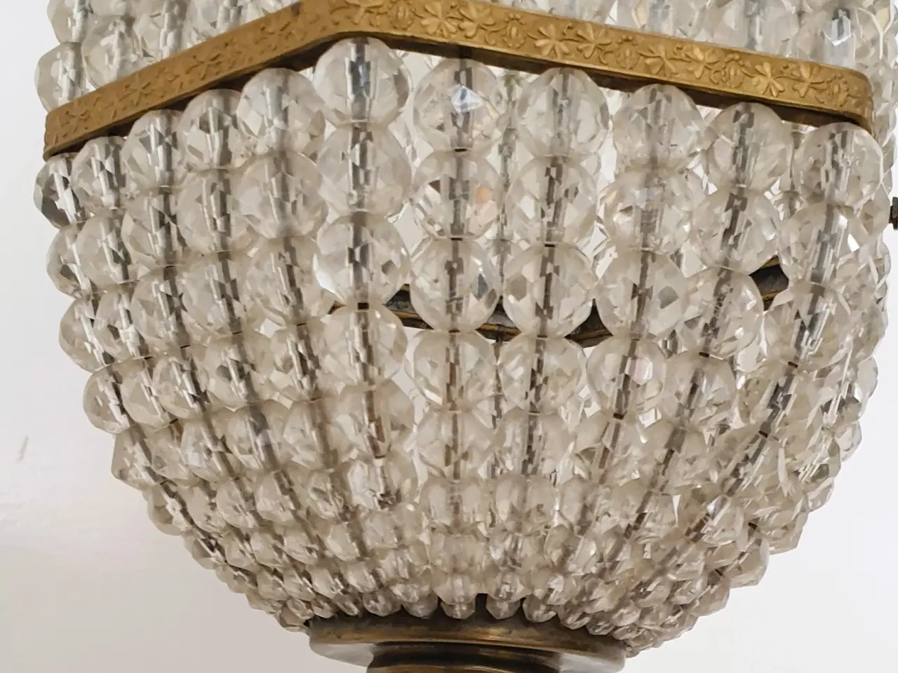 Billede 3 - Prismelysekrone med glasprismer