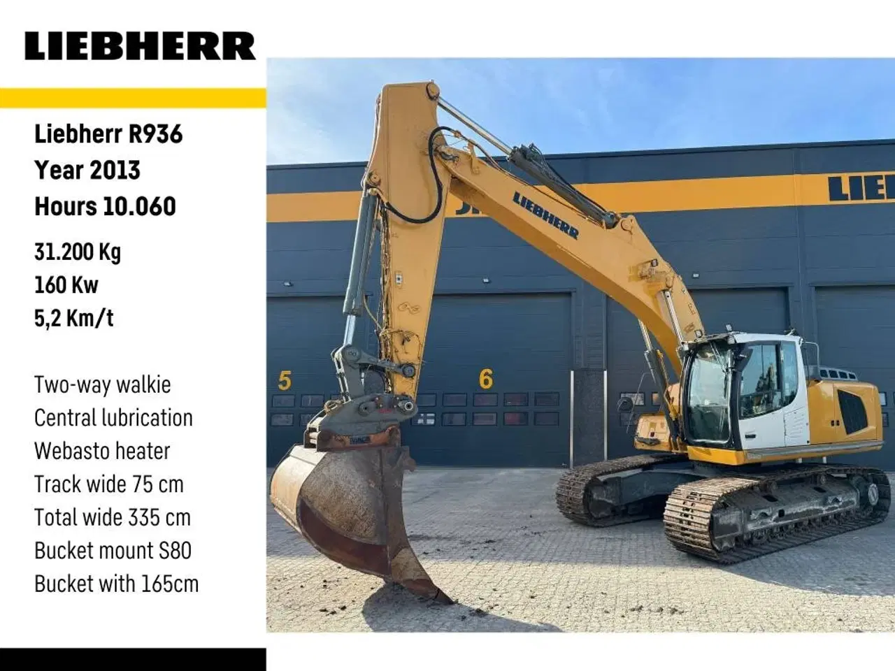 Billede 1 - Liebherr R 936 N LC