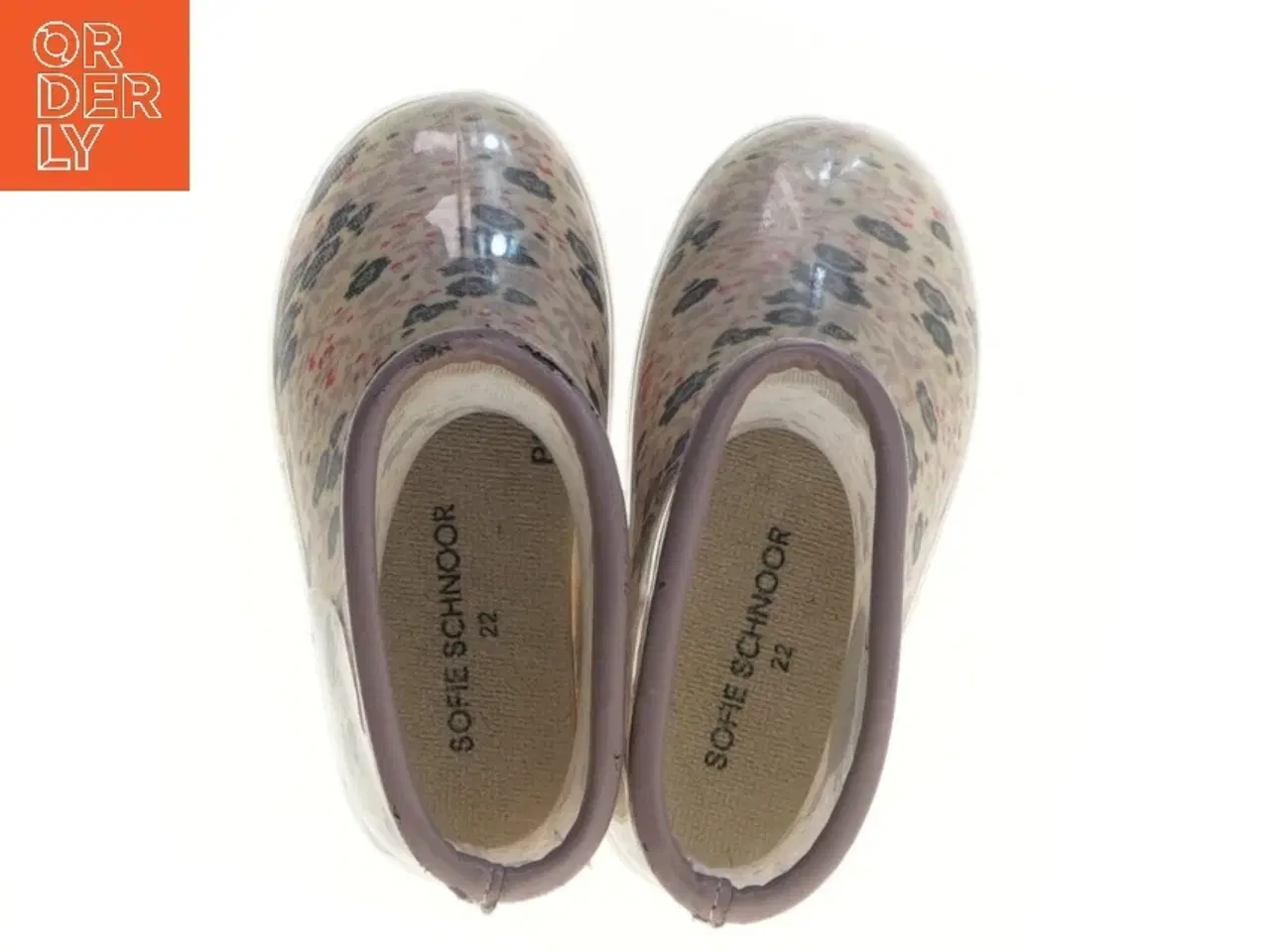 Billede 2 - Børnestøvler med blomster fra Sofie Schnoor (str. 22 )