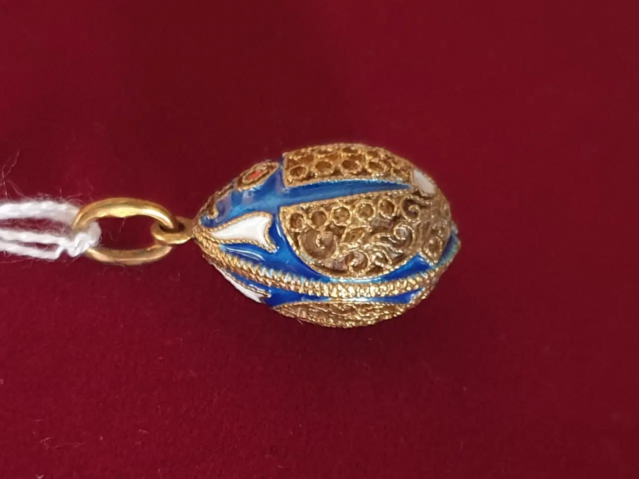 Billede 2 - Vedhæng i sterlingsølv 925 i Fabergé stil