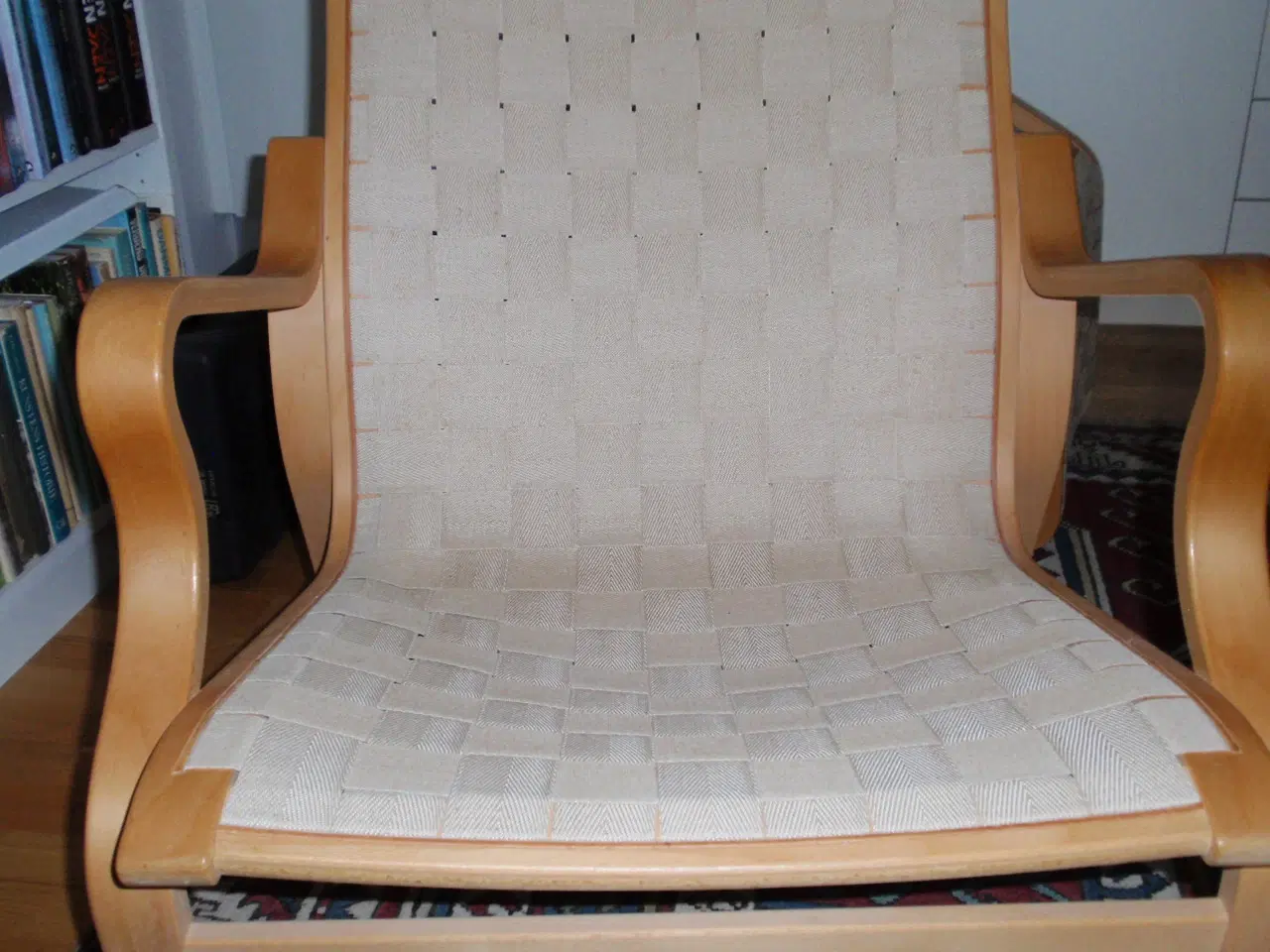 Billede 3 - Lænestol med fodskammel