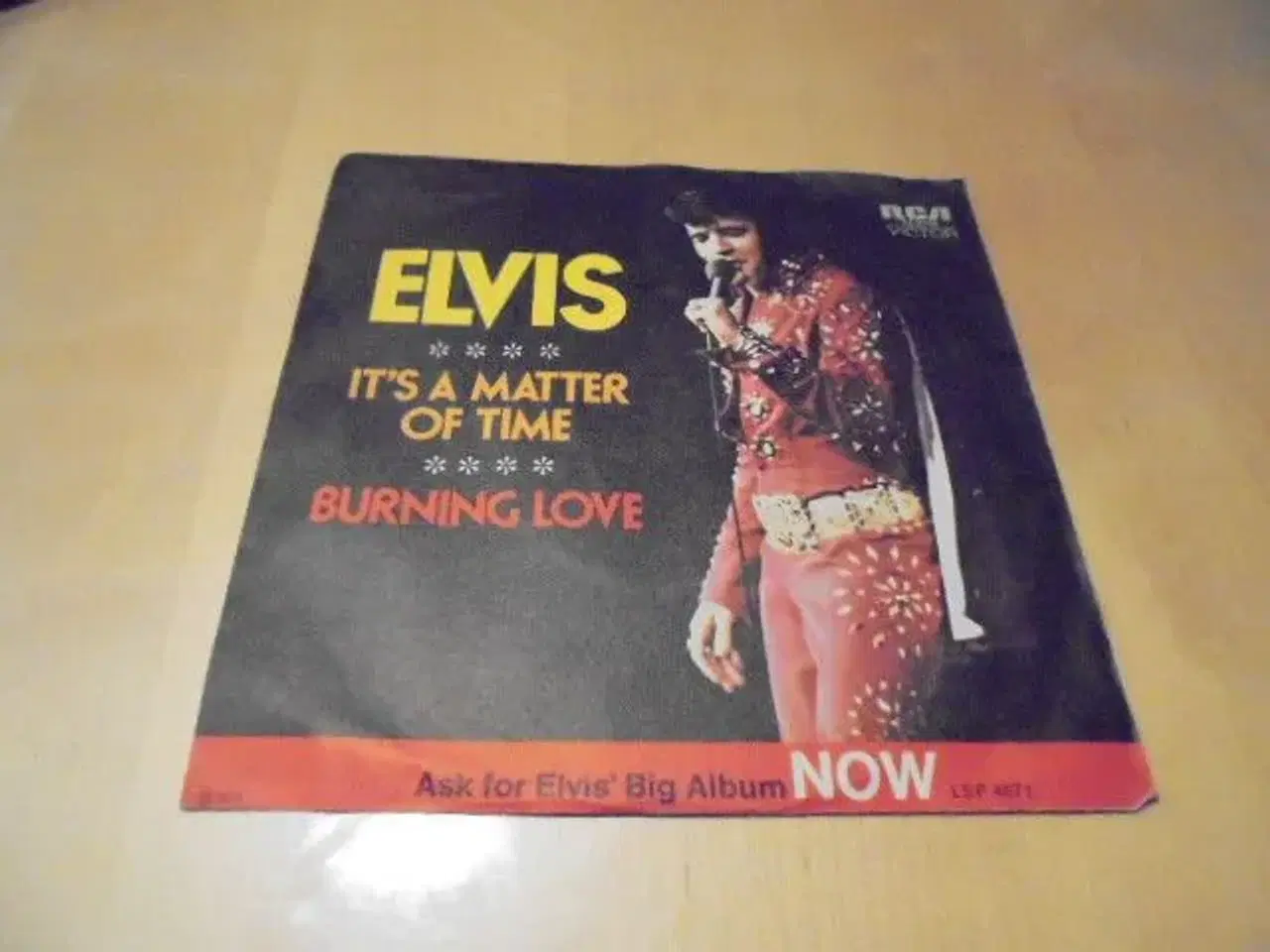 Billede 1 - Single: Elvis Presley - Burning Love 