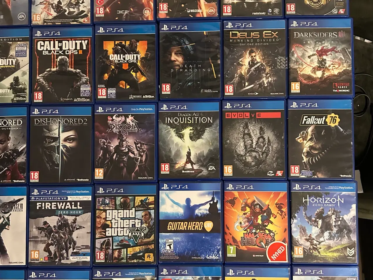 Billede 5 - 83 Stk Playstation 4 / PS4 Spil. De fleste til 100