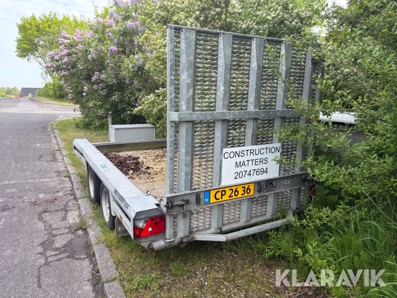 Billede 4 - Maskintrailer Hulco Terrax-2