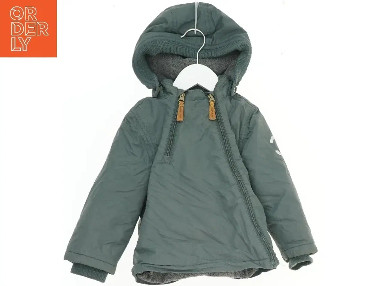 Billede 1 - Børne vinterjakke med hætte fra Mikk-line (str. 92)