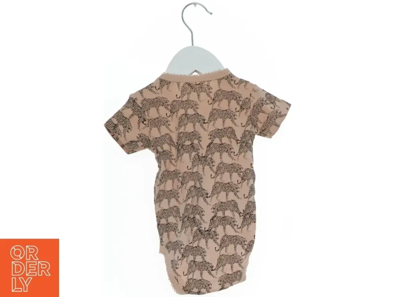 Billede 2 - Kortærmet bodystocking med leopardmønster fra Petit (str. 74)