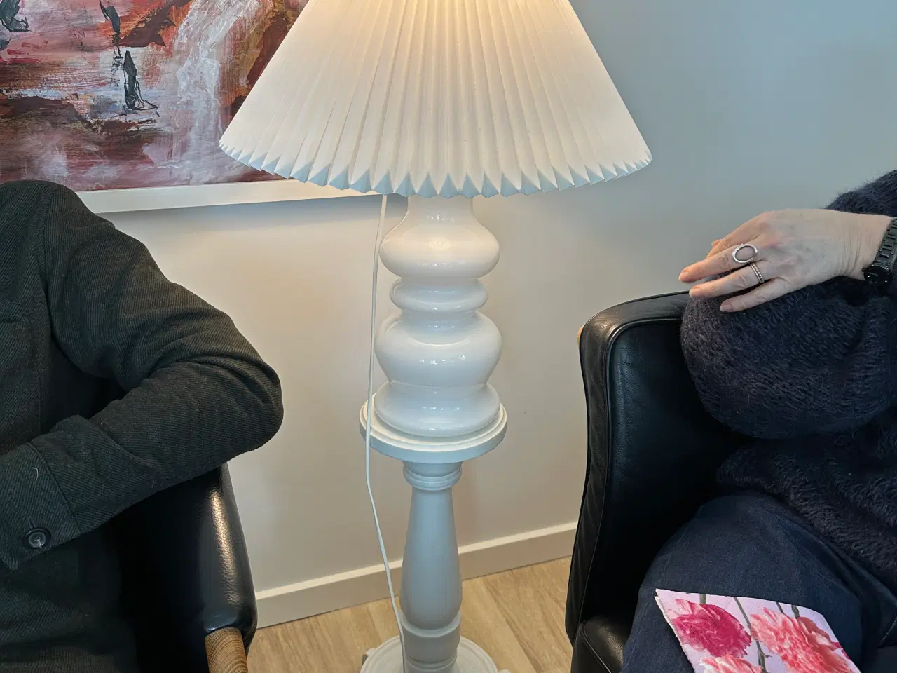 Billede 1 - Holmegaard Bibliotek Standerlampe Stor