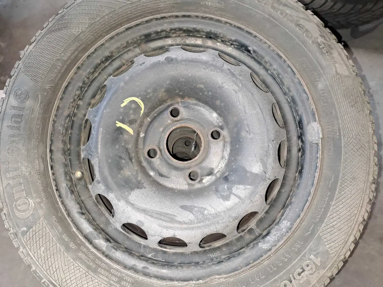Billede 1 - Vinterhjul citroen c1