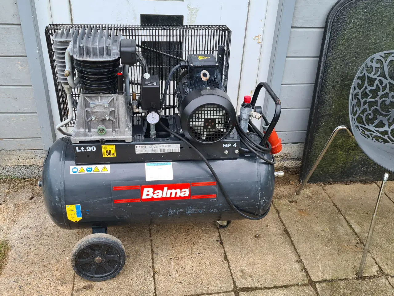 Billede 1 - Balma Lt.90 4.Hp kompressor. 