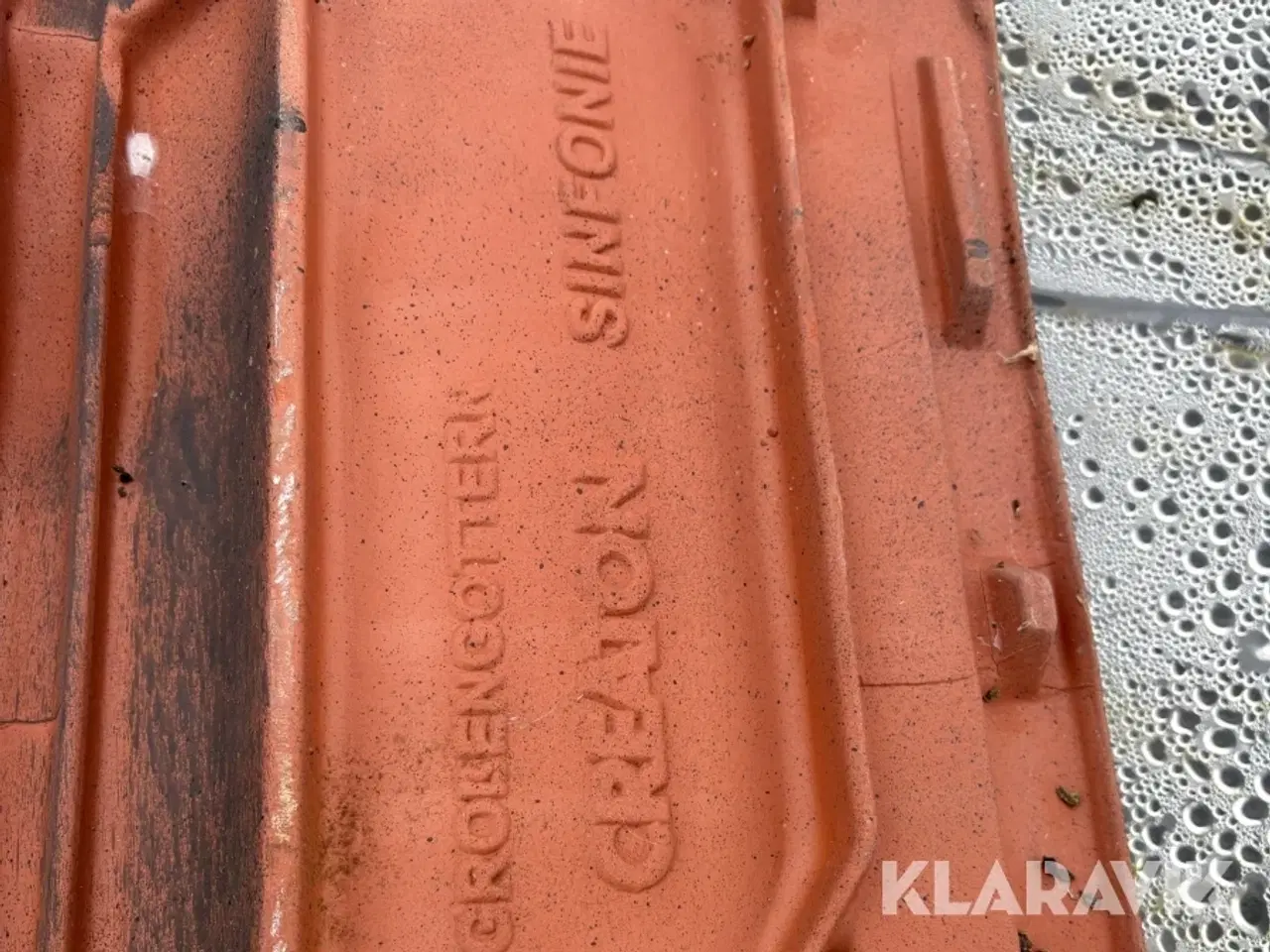 Billede 4 - Tagsten 220kvm Creaton Sinfonie vingefalstagsten med rygsten