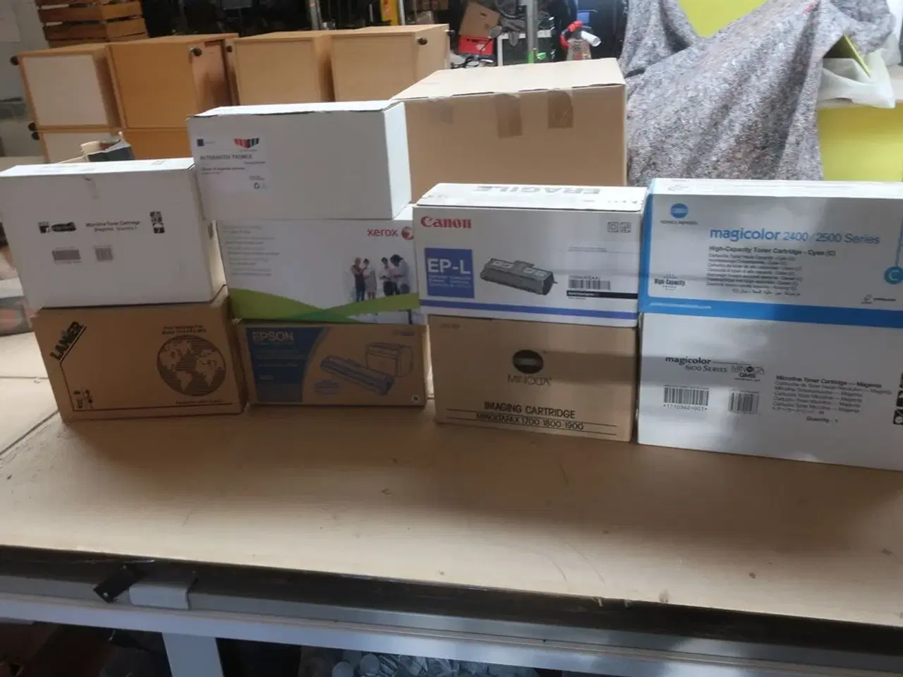 Billede 1 - 9 stk. toner