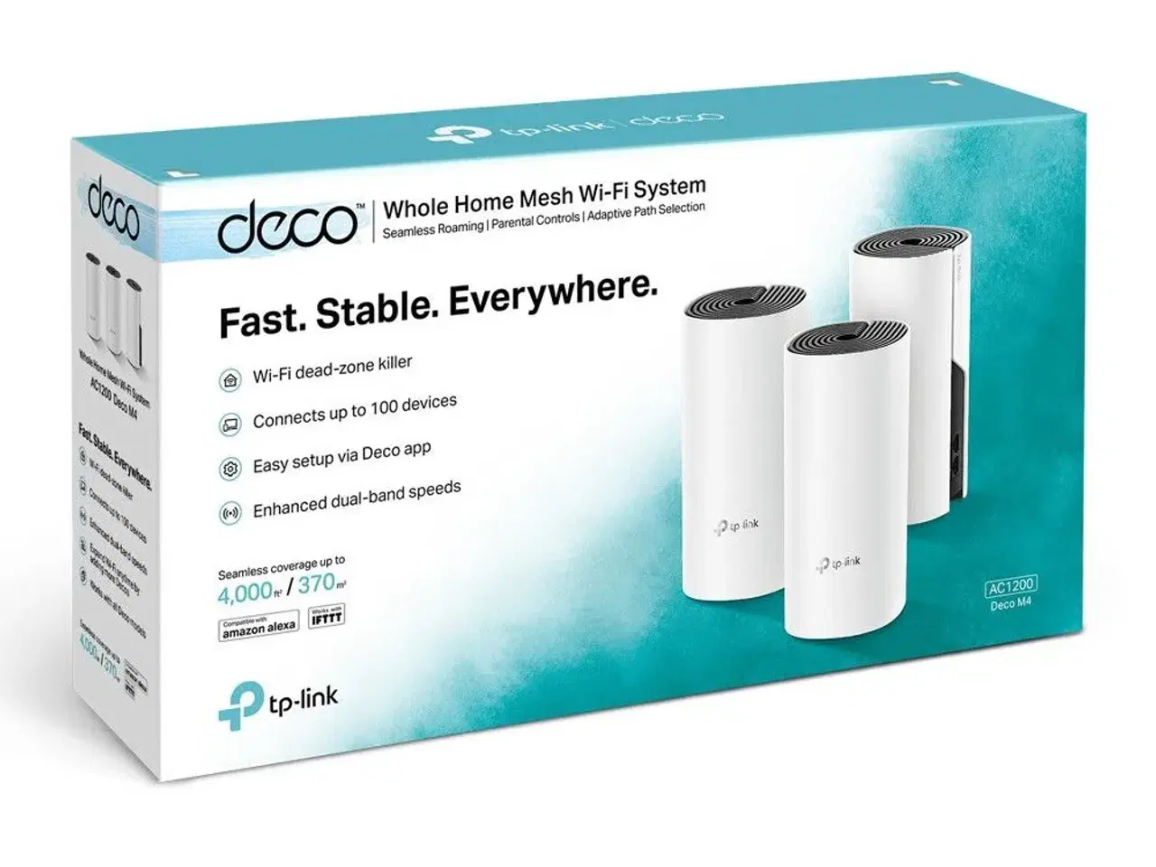 Billede 1 - Wi-Fi-system med tre Deco M4-enheder.