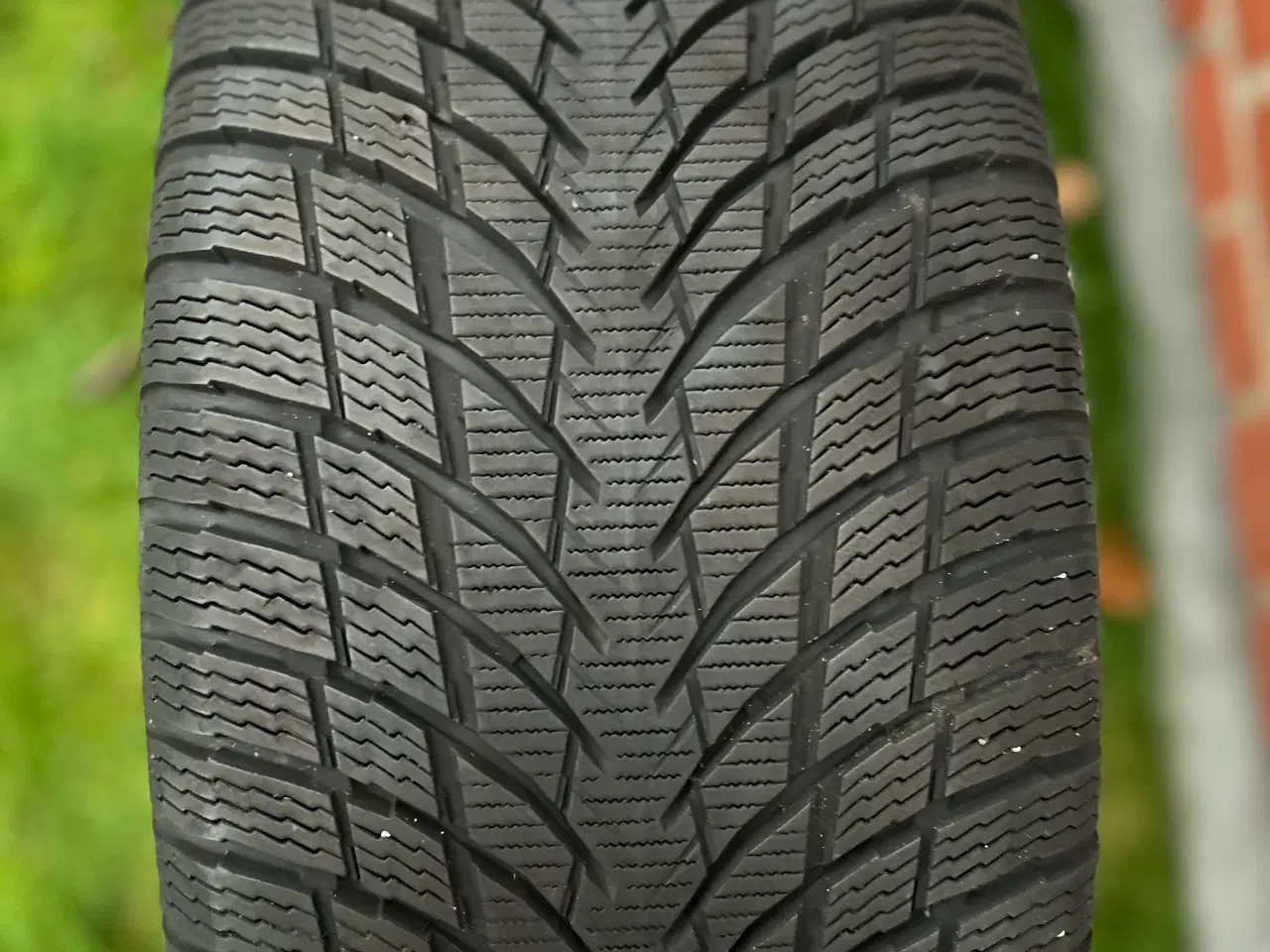 Billede 3 - Alufælge med vinterdæk