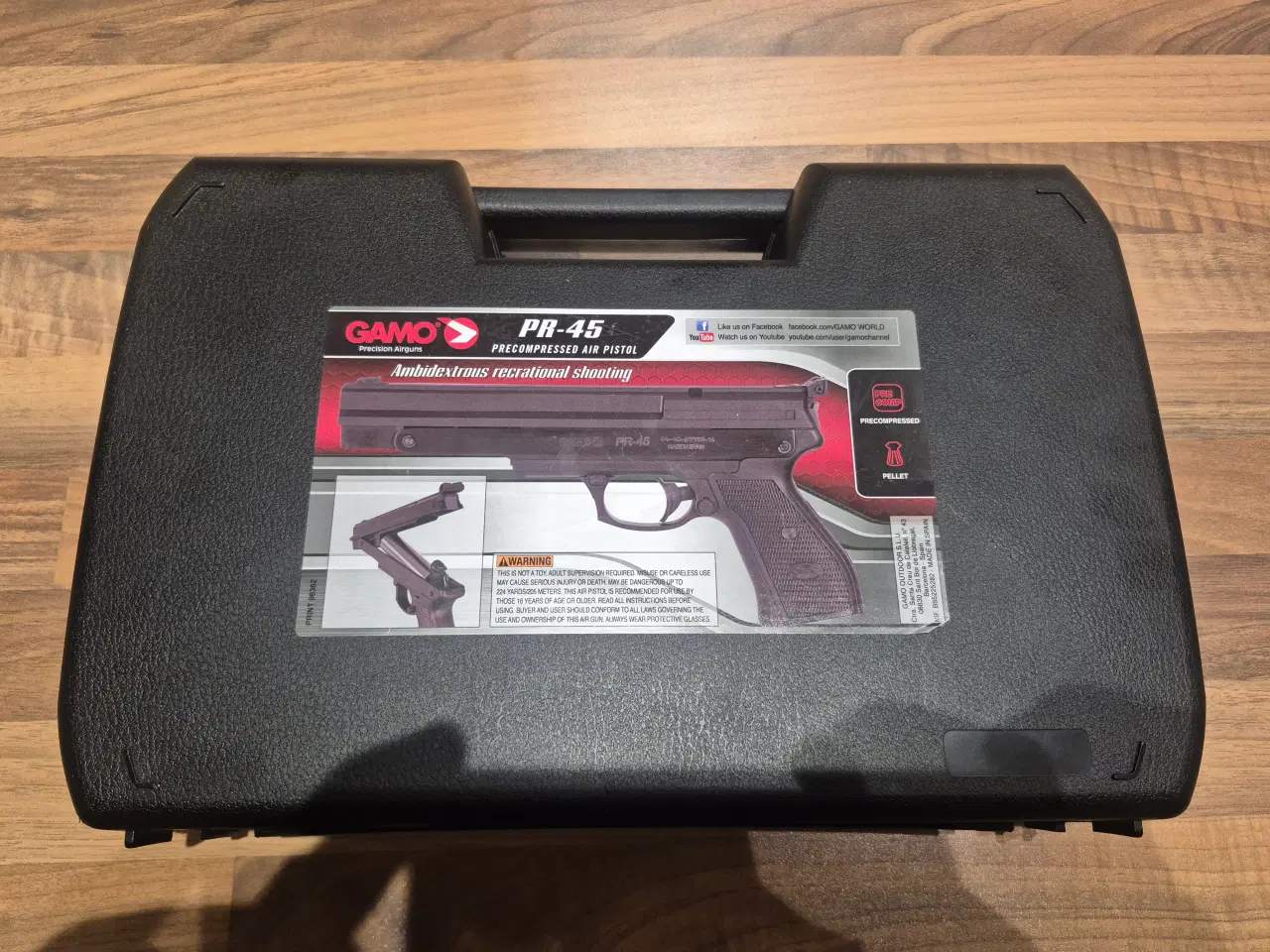 Billede 7 - GAMO PR-45 gasrams-cylinder præcisions luftpistol.